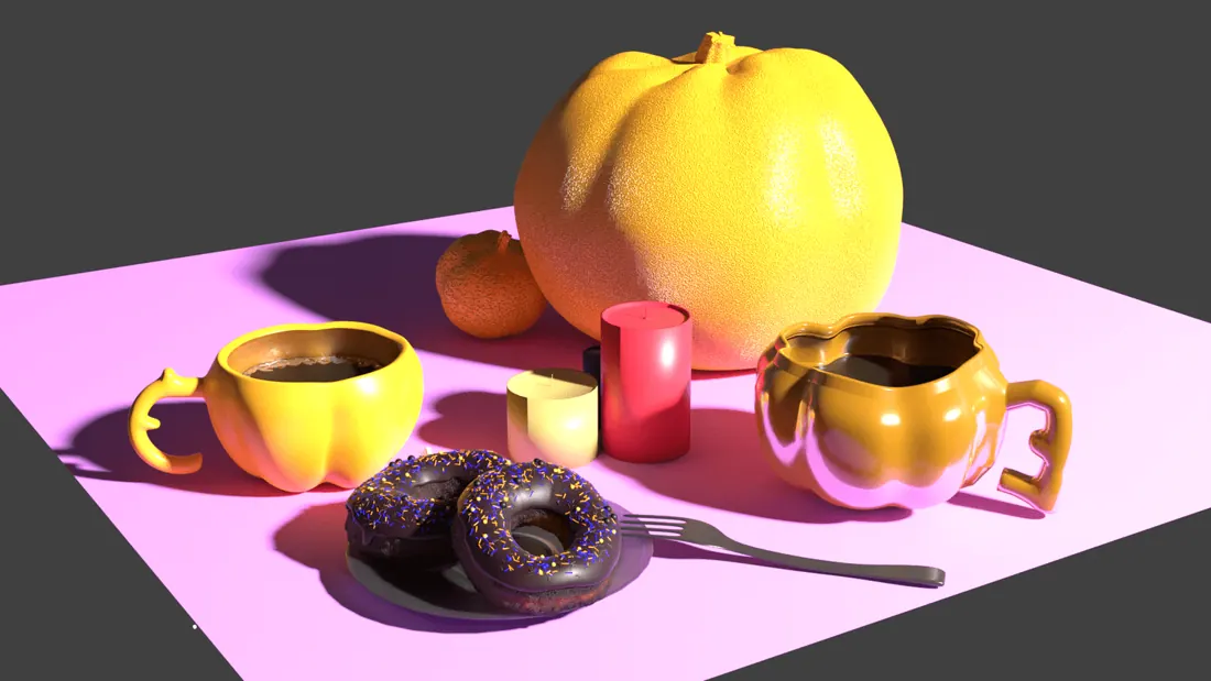 Early Blender render