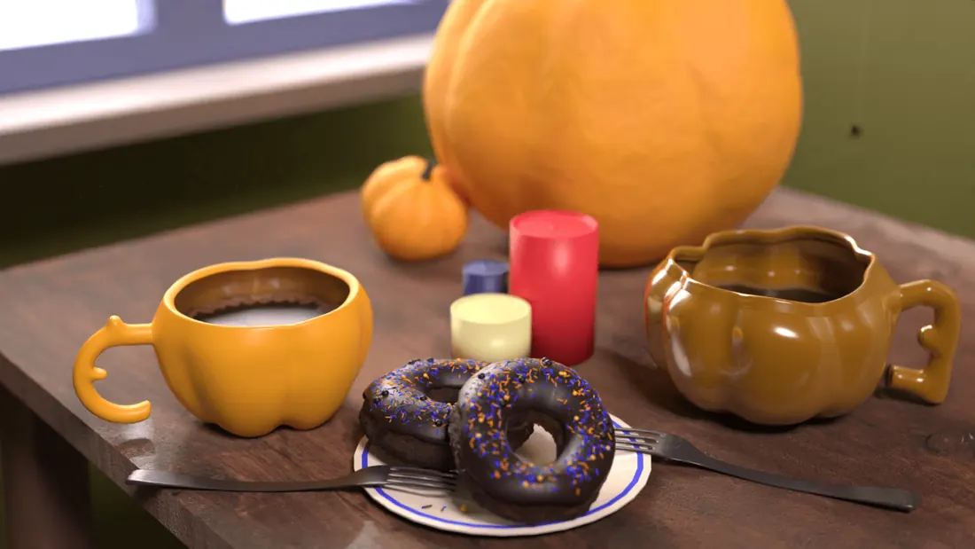 Early Blender render